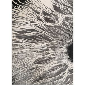 Ber Elite Modern Szürke Szőnyeg 240x330 cm - Absztrakt Minta - Elite