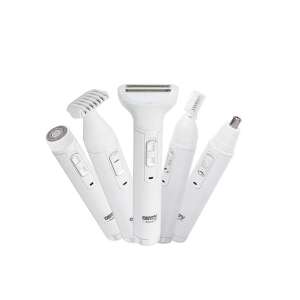 Camry CR2935 Multifunktions-Trimmer-Set, 5 in 1, für Körper-, Gesichts-, Nasen- und Ohrenhaarschnitt - Körperhaarschneider
