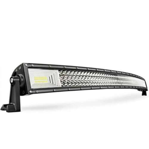 Bară de lumină LED curbată de 104 cm cu fascicul spot și inundat pentru mașini, camioane, ATV-uri, SUV-uri, remorci, bărci și altele