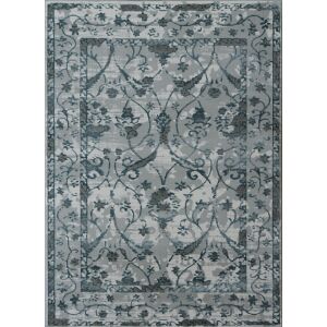 Ber Elite kék és szürke szőnyeg, 120x180 cm, teljes nézet - Elite