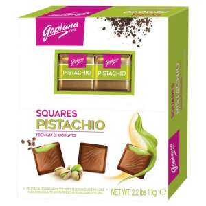 Goplana (Solidarnosc) kocka pisztáciás tejcsokoládé 1 kg (60db) 94167968 Csokoládé