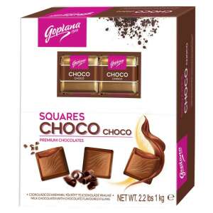 Goplana (Solidarnosc) kocka csokoládékrémes tejcsokoládé 1 kg (60db) 94167993 Csokoládé