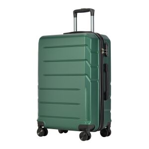 BONTOUR Spinner srednji zeleni kofer na kotačima s dvostrukim kotačima - Kofer