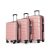 Set kofera BONTOUR Rose Gold Spinner, tri veličine