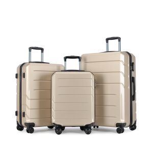 Set kofera BONTOUR Champagne Spinner, set od 3 tvrda kofera - Kofer