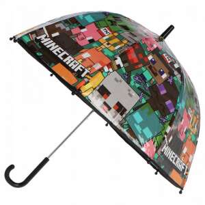 Minecraft kids clear umbrella with Minecraft characters - Minecraft