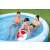 Kinder spielen im Bestway Fast Set aufblasbaren Pool, 305cm x 66cm, blau