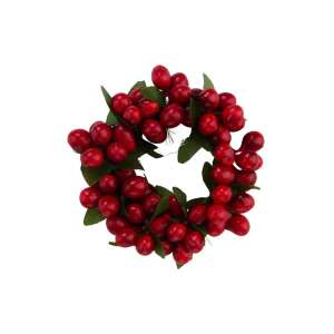 BERRY mini bogyós koszorú 6 cm 46872261 - Ajtódísz