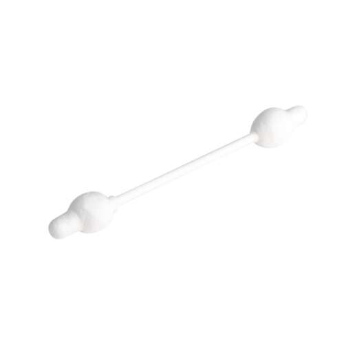 Canpol Babies Wattestäbchen, 100% Baumwolle, 100% Papierstiel, Einweg, auch für empfindliche Haut geeignet