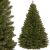 Springos Premium 3D Caucasian Fir Artificial Christmas Tree 1.8m, full view and needle detail