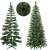 Springos 150cm Artificial Christmas Tree Unfluffed vs Fluffed