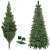 Springos 150cm artificial Christmas tree, silver fir, with stand, disassembled