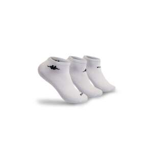 Kappa sneaker zokni 3 pár 43-46 fehér 304VL10-901-43 46612222 Női zoknik