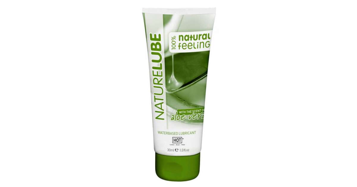 HOT Nature Lube waterbased Aloe Vera 100 Naturális Aloe Vera