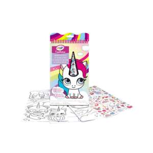 Crayola Kreacije: Set za crtanje sa naljepnicama Jednorozi 93258643 - Knjiga