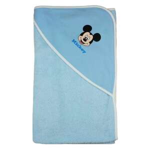 Disney Mickey kapucnis törölköző 100x100 cm - kék 46494693 Fürdőlepedő, törölköző, kifogó