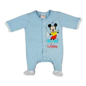 Disney Mickey pamut baba rugdalózó - kék (62) 46494745 "Mickey"  Rugdalózó, napozó