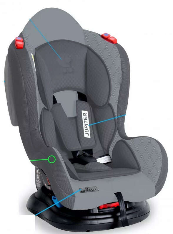 Lorelli Jupiter SPS autósülés 0-25kg - Grey