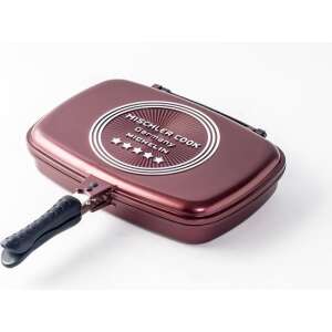 Mishler Cook Kétoldalas Grillserpenyő - Tapadásmentes - 32 cm