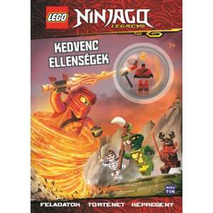 LEGO Ninjago - Kedvenc ellenségek - Foglalkoztatókönyv Kai minifigurájával 46881404 "ninjago"  Gyermek könyvek