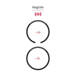 kovové krúžky pre pripojenie Magsafe 47858340 Držiaky telefónov na bicykel a motocykel
