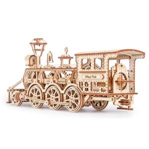 Wood Trick R17 locomotivă cu abur 3D model mecanic din lemn 3D 47859348 Machete