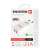 Swissten travel charger packaging, dual USB, 2.1A, white