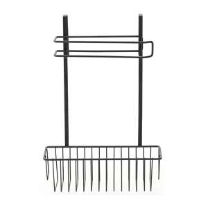 Kovový organizér namontovaný na skrinke