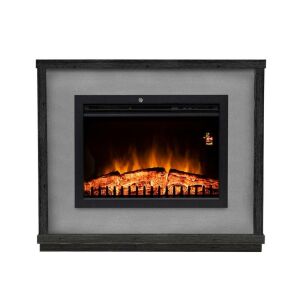 Home PALERMO Freya tölgy kandallókeret elektromos kandallóbetéthez - Home by Somogyi