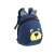 KIK Preschool Bear Backpack, dark blue, front view