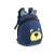 KIK Preschool Bear Backpack, dark blue, front view