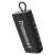 Tronsmart Trip 10W wasserdichter tragbarer Bluetooth-Lautsprecher in Schwarz, schräger Blick
