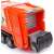 Lena Mercedes-Benz Arocs garbage truck with lifting mechanism and garbage bin, orange, 52cm