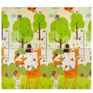 Kruzzel dwustronna gigantyczna mata do zabawy 180x200cm - Zwierzęta