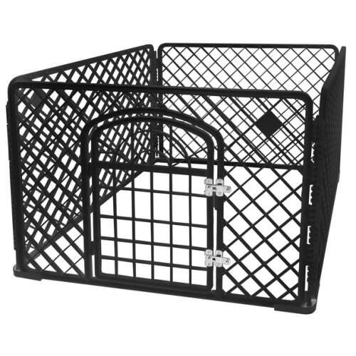 Cușcă mare pentru câini 90x90x60cm #black