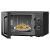Open Sencor SMW 1919BK Microwave Oven with Food Inside