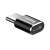 Adapter Baseus Micro USB do USB-C, czarny