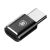 Adapter Baseus, Micro USB na USB Type-C, czarny 46532119