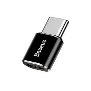 Baseus Micro USB auf USB-C Adapter, schwarz - USB-Konverter