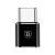 Baseus Micro USB-C - USB adapter (fekete) 46532119