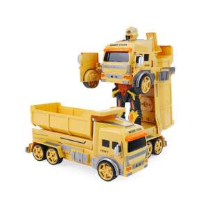 Sárga átalakuló robot teherautó játék, teherautóból robottá alakul, távirányítós - Nonbrand Interaktív gyerek játék
