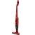Bosch cordless stick vacuum cleaner, red, standing upright
