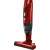 Close-up of Bosch Ready'y Serie 12 14.4V cordless stick vacuum cleaner, red, showing the dust container