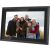 Sencor SDF 1091 B digital photo frame displaying a family picture