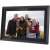 Sencor SDF 1091 B WIFI digital photo frame displaying a family photo