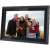 Sencor SDF 1091 B WIFI digital photo frame displaying a family photo