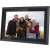 Sencor SDF 1091 B WIFI digital photo frame displaying a family photo