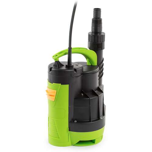 Fieldmann FVC 5015-EK submersible pump, green and black, side view
