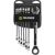 Fieldmann FDN 1045 Ratchet Combination Wrench Set in Holder