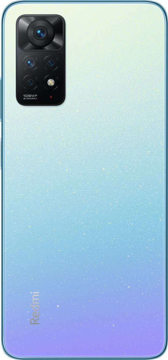 Xiaomi redmi note 11 pro 4g 128gb 6gb ram dual sim mobiltelefon, kék